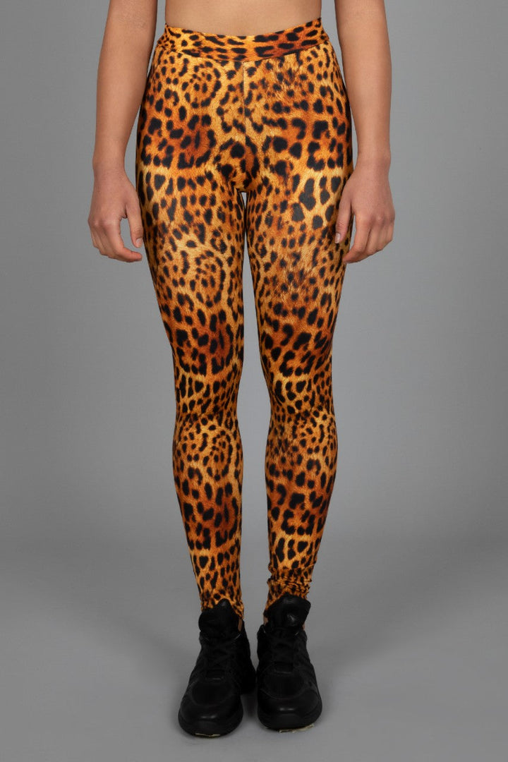 Leopard Print High Waist Leggings | Yoga Leggings